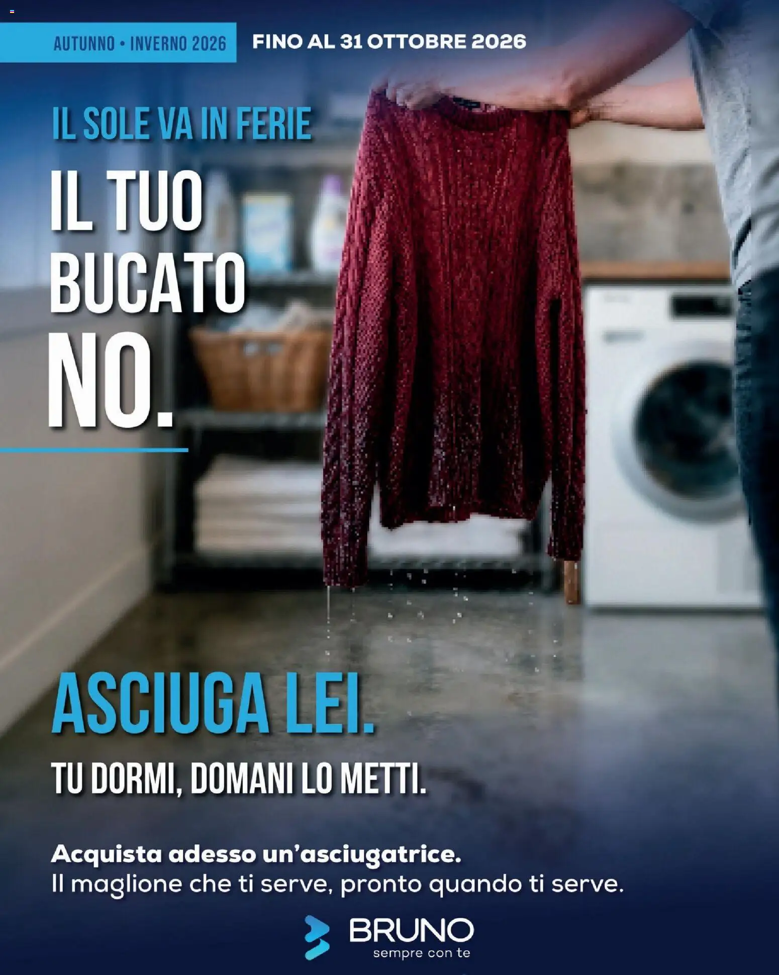 Volantino BRUNO del 23/10/2026 | Pagina: 1 | Prodotti: Tè, Maglione