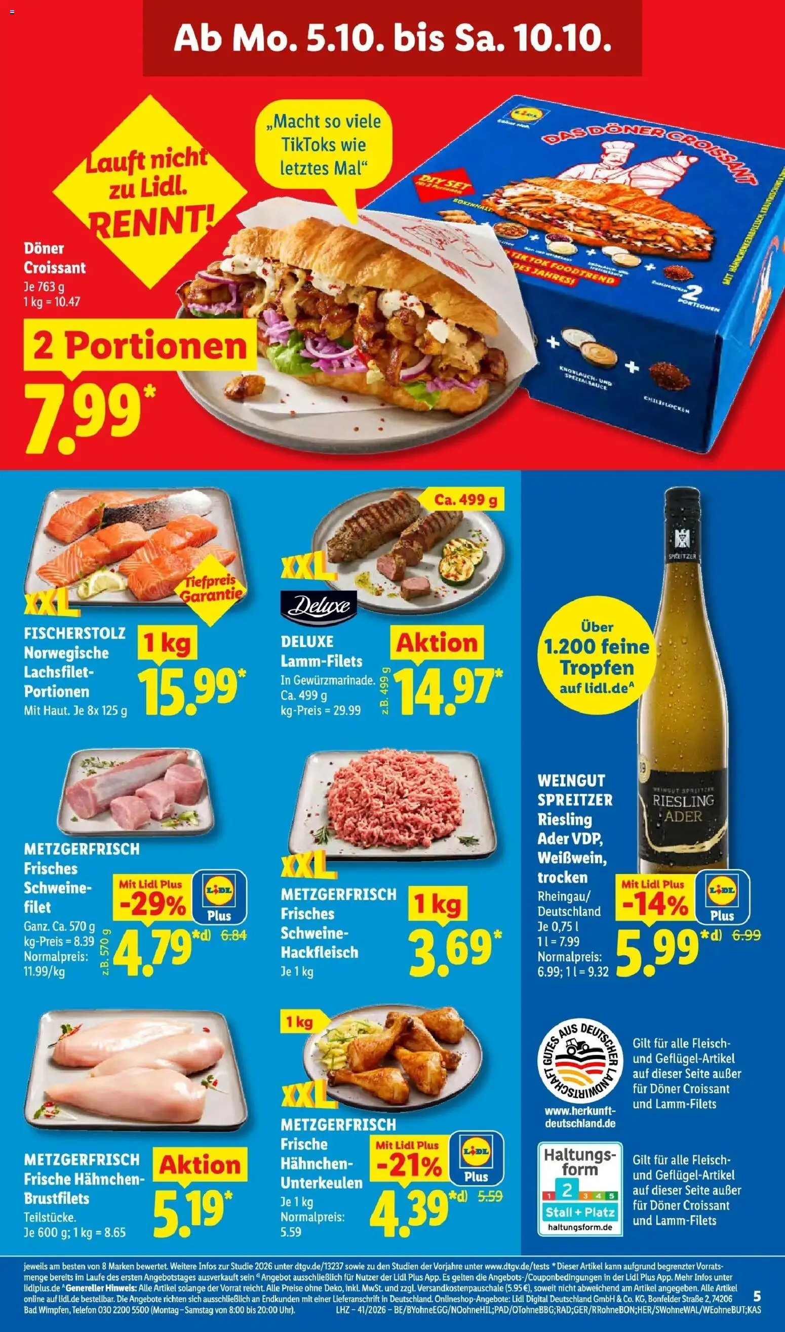 Lidl Prospekt Künzell (ab 05.10.2026) zum Blättern » Angebote | Seite: 11