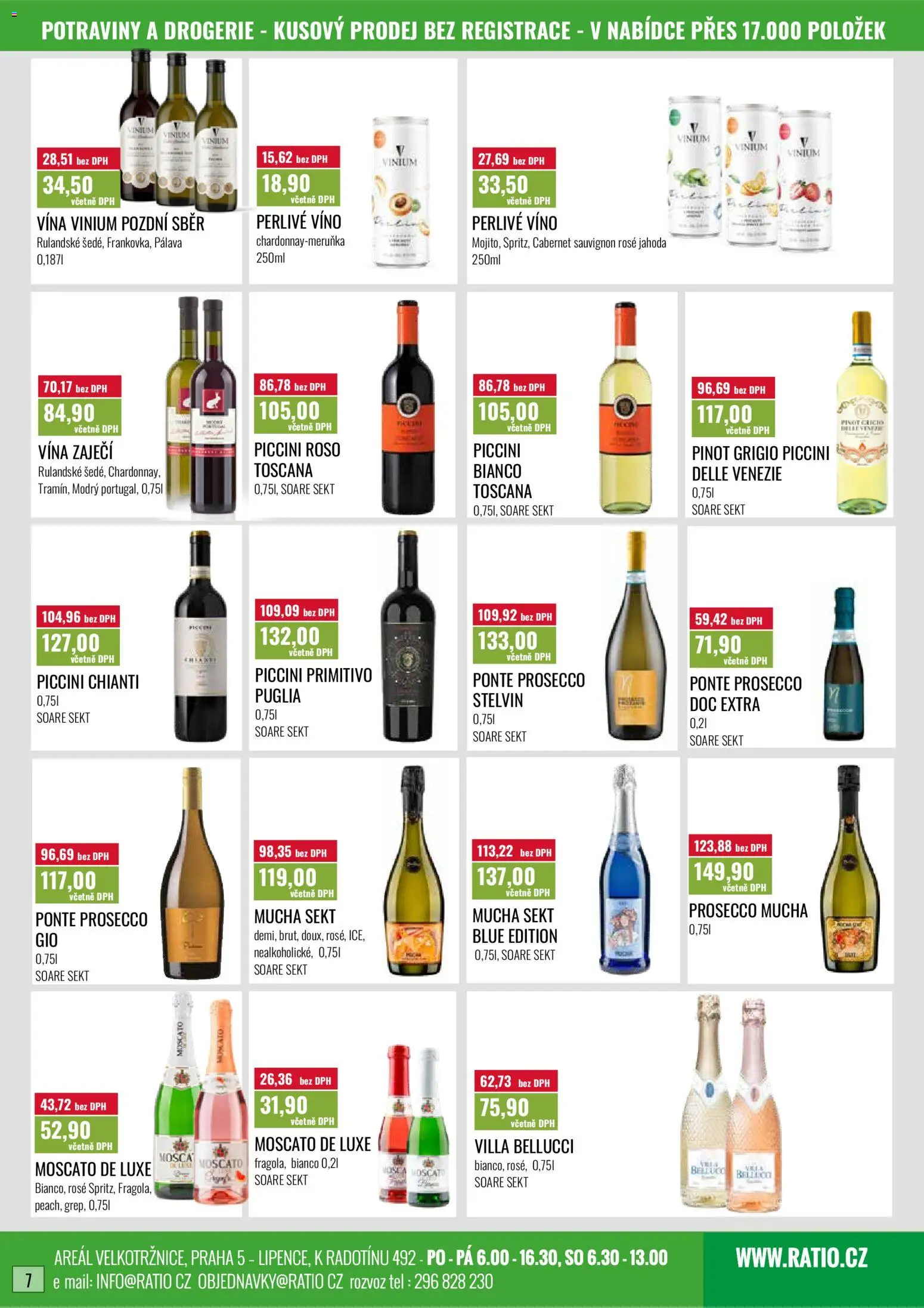 Ratio leták od 01.06.2026 | Strana: 8 | Produkty: Víno, Moscato, Primitivo, Moscato De luxe