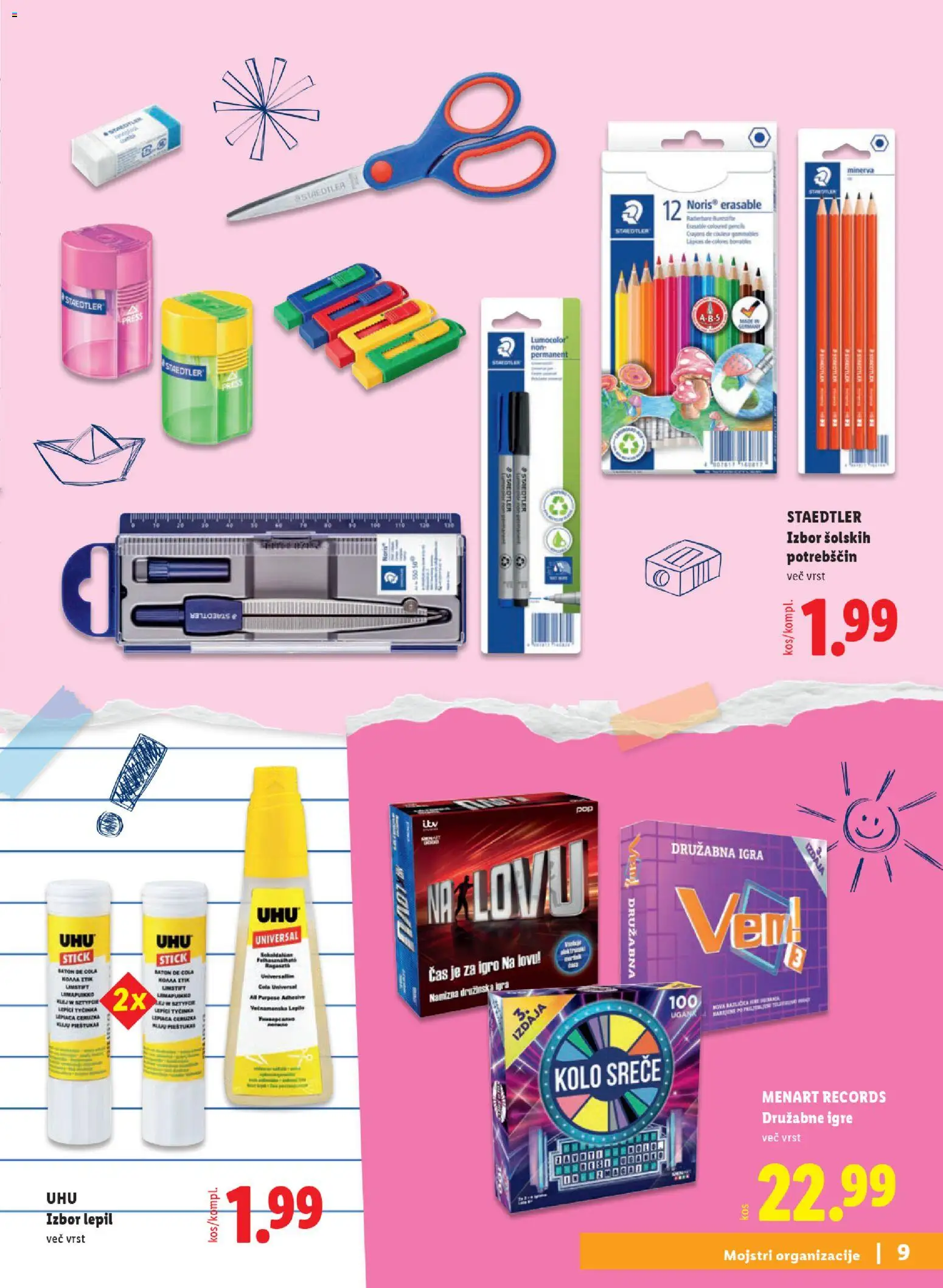 Novi Lidl katalog ponudbe – veljaven od 29.06.2026 | Stran: 9 | Izdelki: Igra