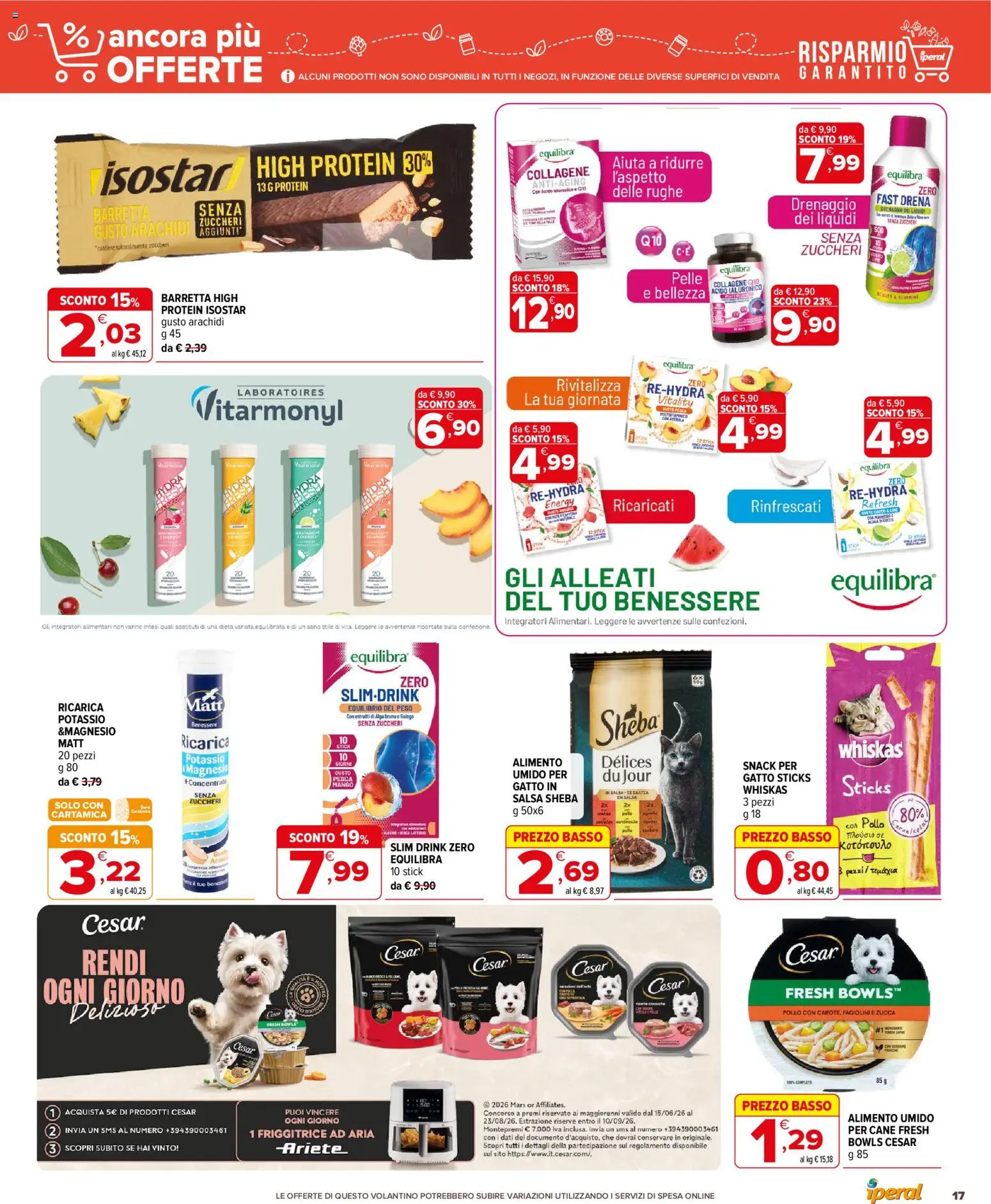 Volantino Iperal del 17.06.2026 | Pagina: 17 | Prodotti: Friggitrice ad aria, Pollo, Salsa, Zucca
