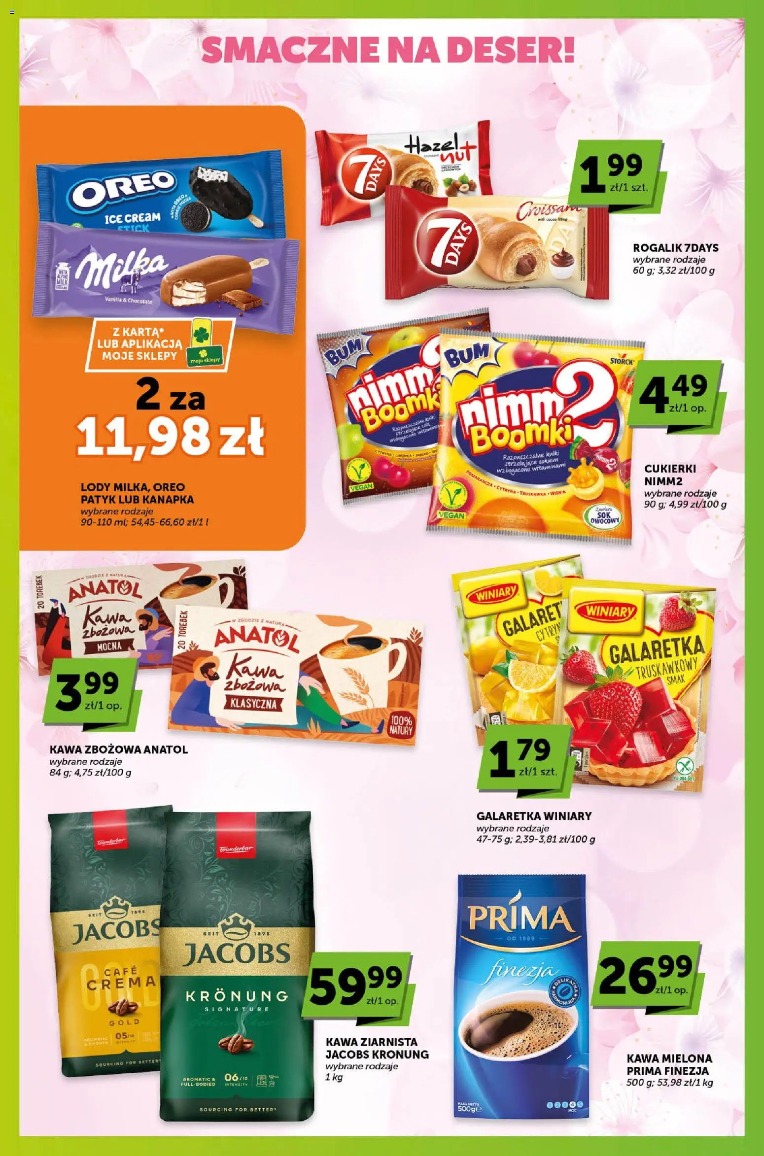Groszek gazetka - Sprawdź, co więcej od 07.05.2026 | Strona: 4 | Produkty: Cytryna, Galaretka, Milka, Lody