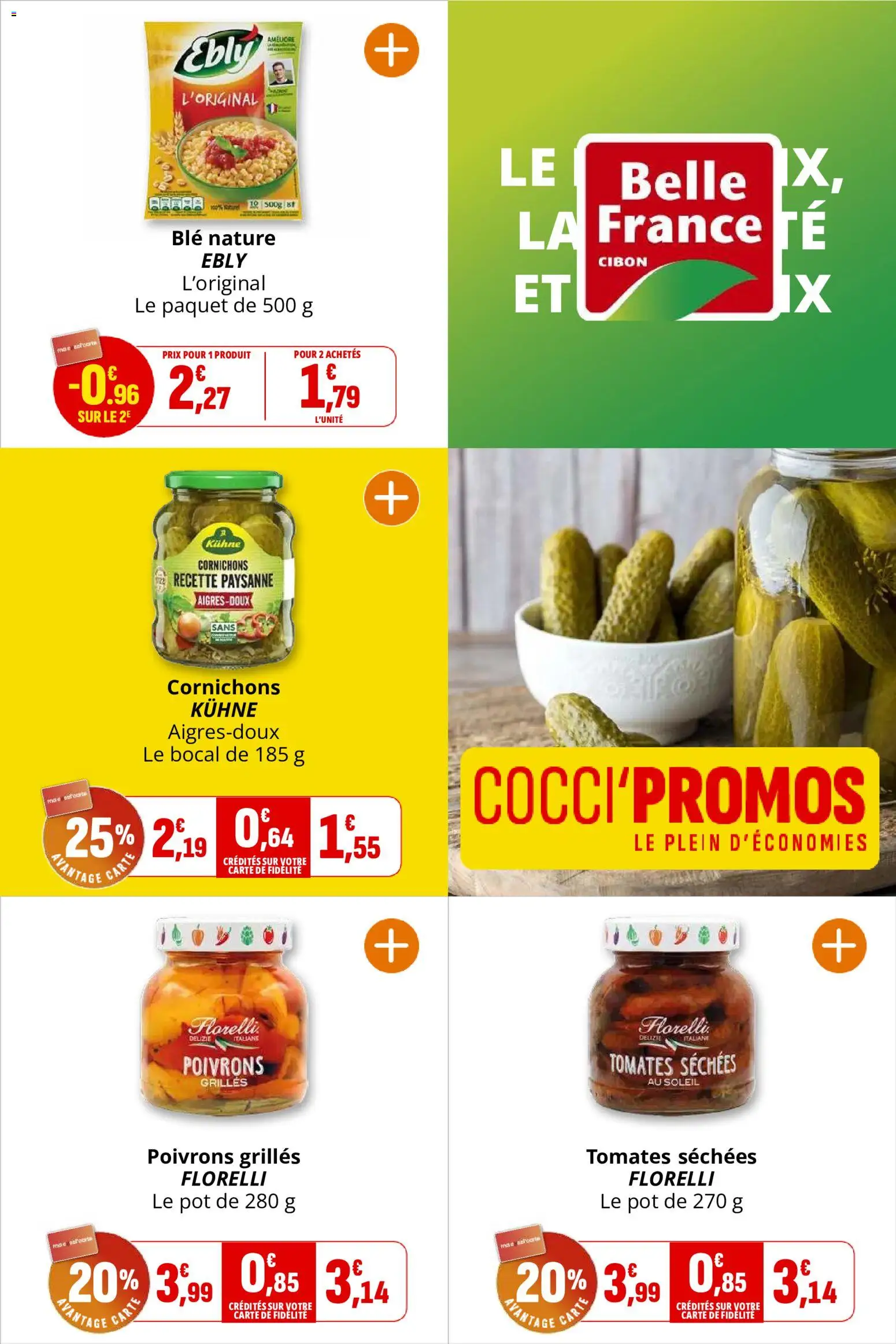 {H1} | Page: 18 | Produits: Poivrons, Tomates séchées, Blé, Tomates