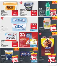 ABC Svježi krem sir, 500 g - Pregled kataloga iz trgovine Kaufland, vrijedi od 06.05.2026 | Stranica: 9