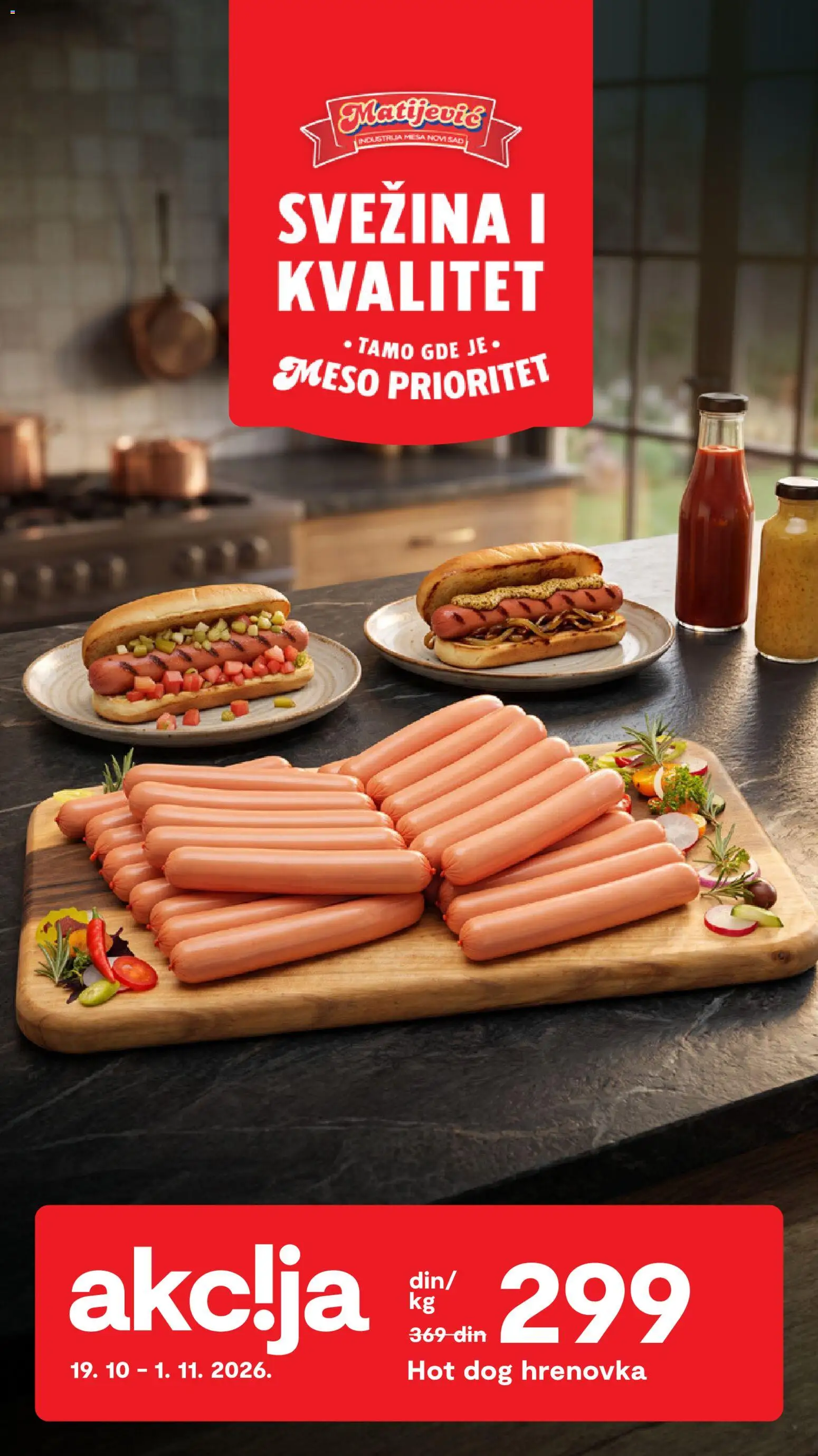 Matijevic katalog - važi od 27.10.2026 | Strana: 14 | Proizvode: Meso, Hot dog