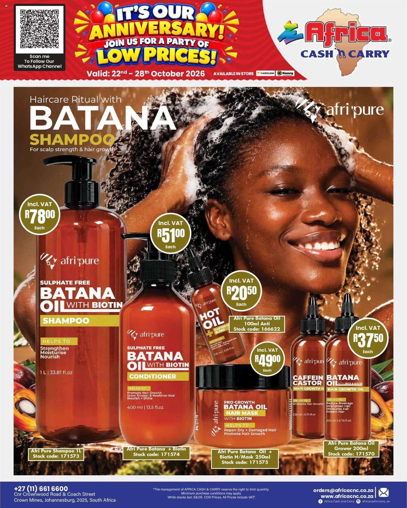 New Africa Cash & Carry catalogue – valid from 22/10/2026 | Page: 141