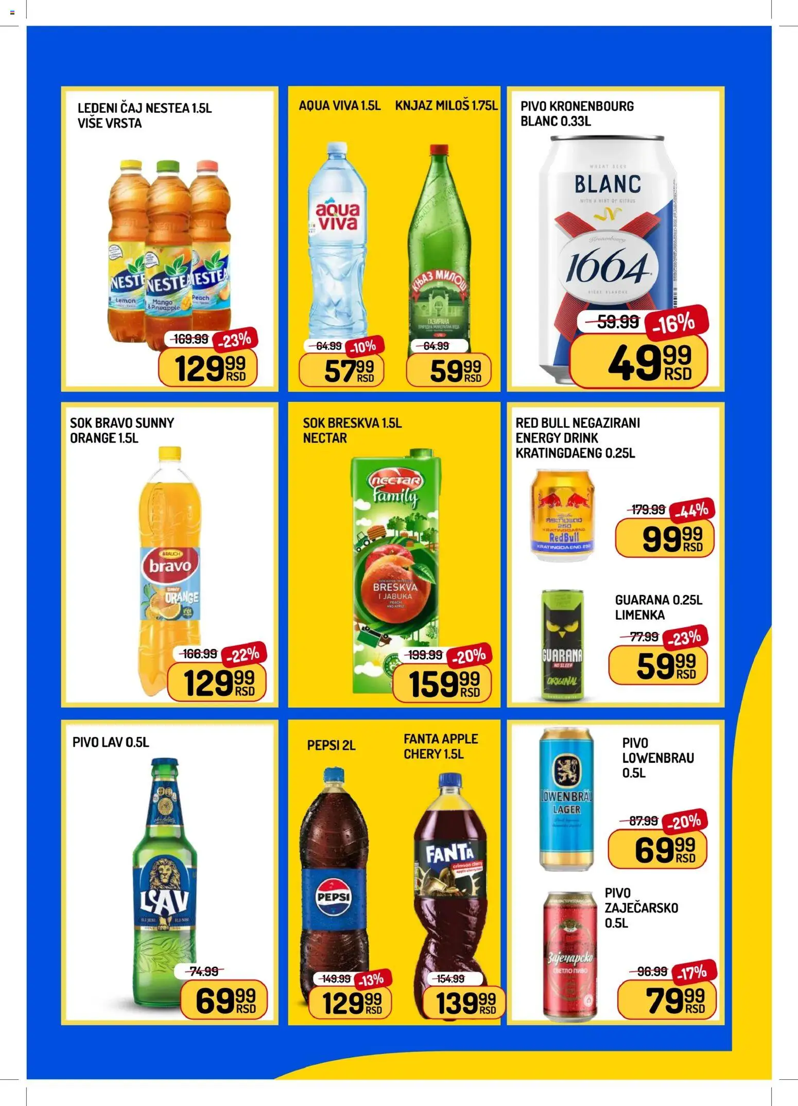 Aman katalog - važi od 12.06.2026 | Strana: 9 | Proizvode: Guarana, Sok, Red Bull, Pepsi
