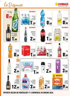 Anteprima del volantino BIBITE GASSATE coca cola/fanta/sprite vari gusti 4x33cl, BIBITE GASSATE coca cola/fanta/sprite vari gusti 4x33cl valido a partire dal 17.06.2026 | Pagina: 12