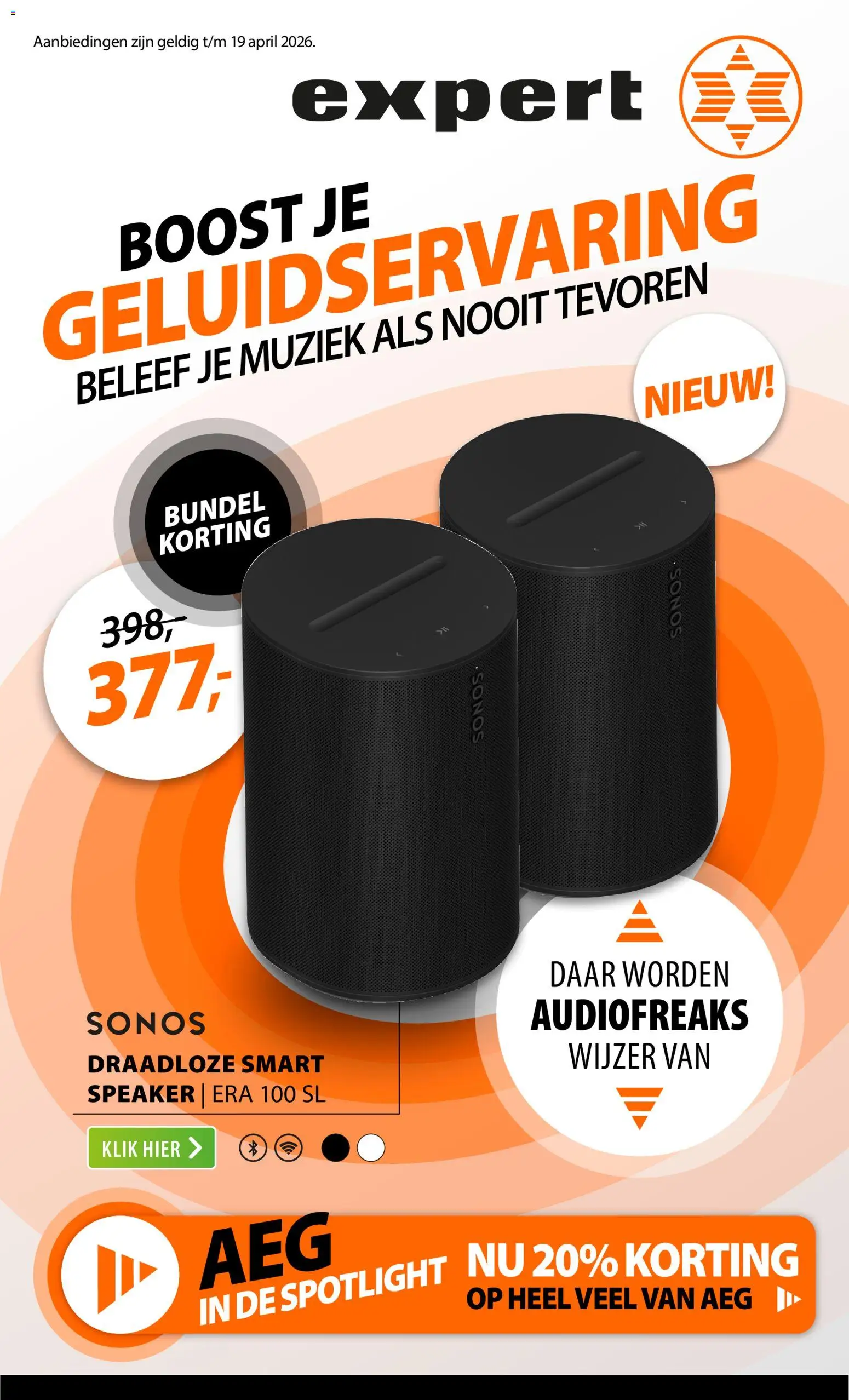 {H1} | Pagina: 1 | Producten: Speaker, Boost