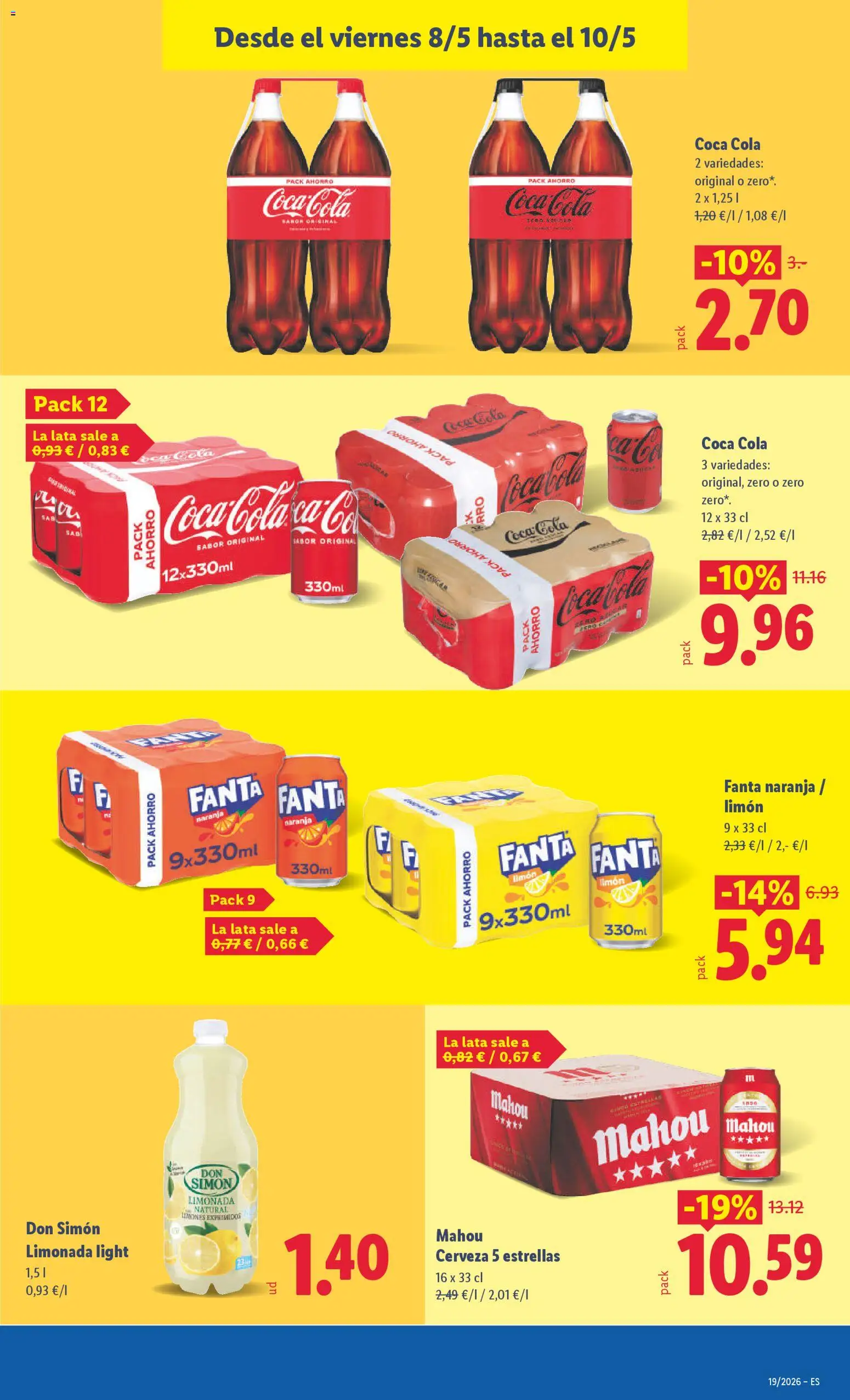 Lidl folleto │ válido desde el 04.05.2026 | Página: 45 | Productos: Cerveza, Limonada, Exprimidor