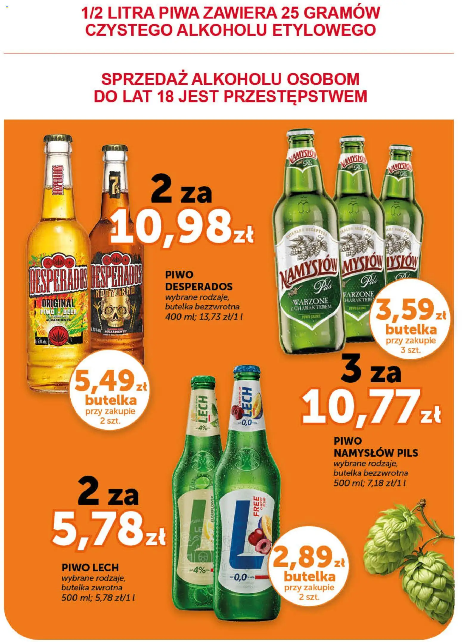 ABC gazetka od 14.05.2026 | Strona: 14 | Produkty: Piwo, Piwo Namysłów