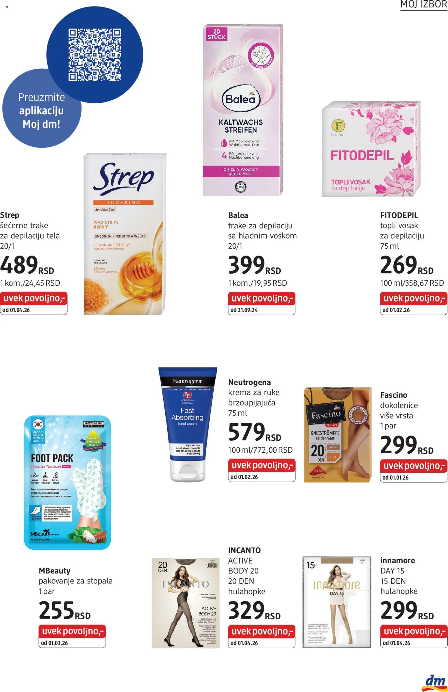 DM Drogerie katalog - važi od 01.04.2026 | Strana: 27 | Proizvode: Krema, Pakovanje, Krema za ruke