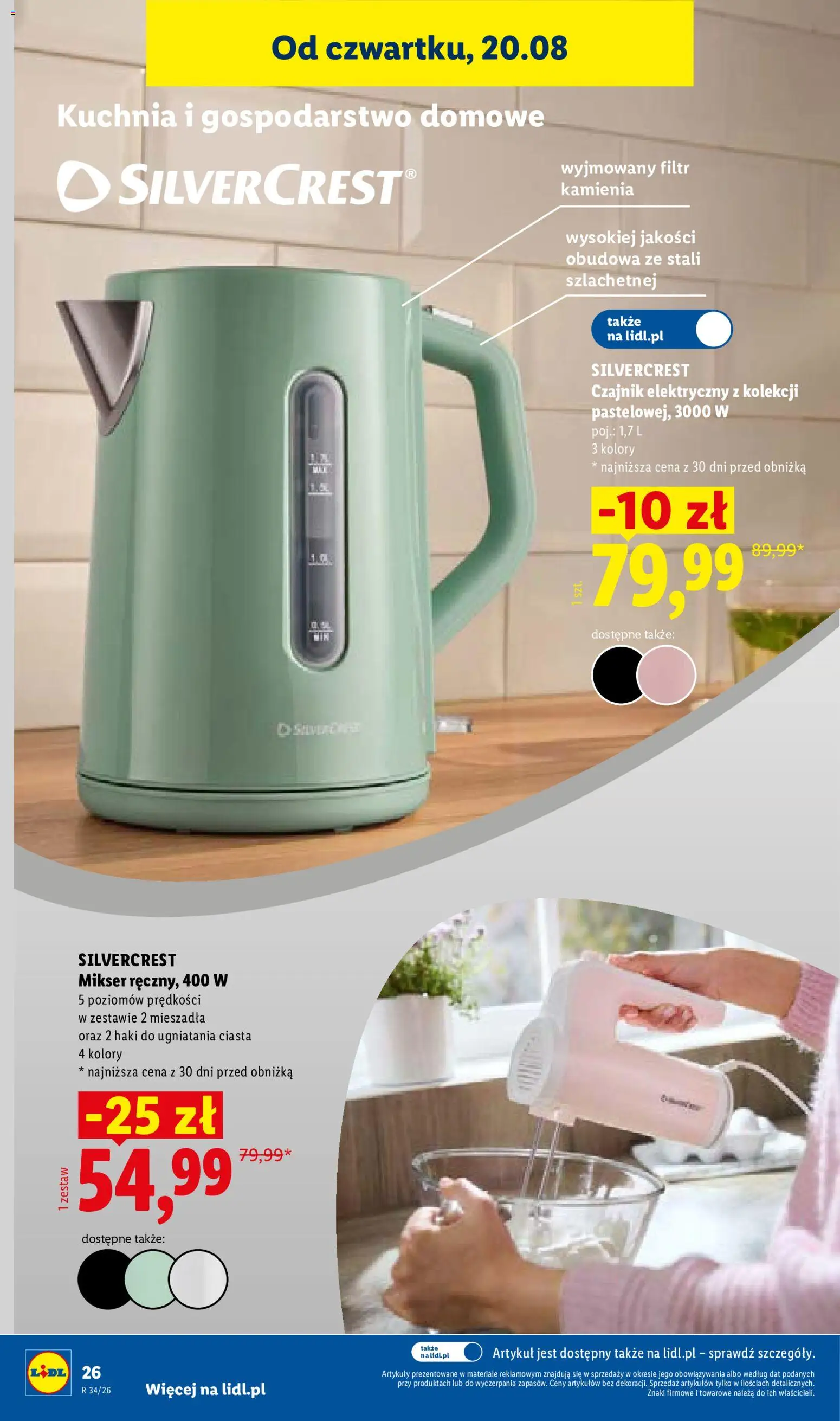 Lidl Polsko katalog od 17.08.2026 | Strana: 38
