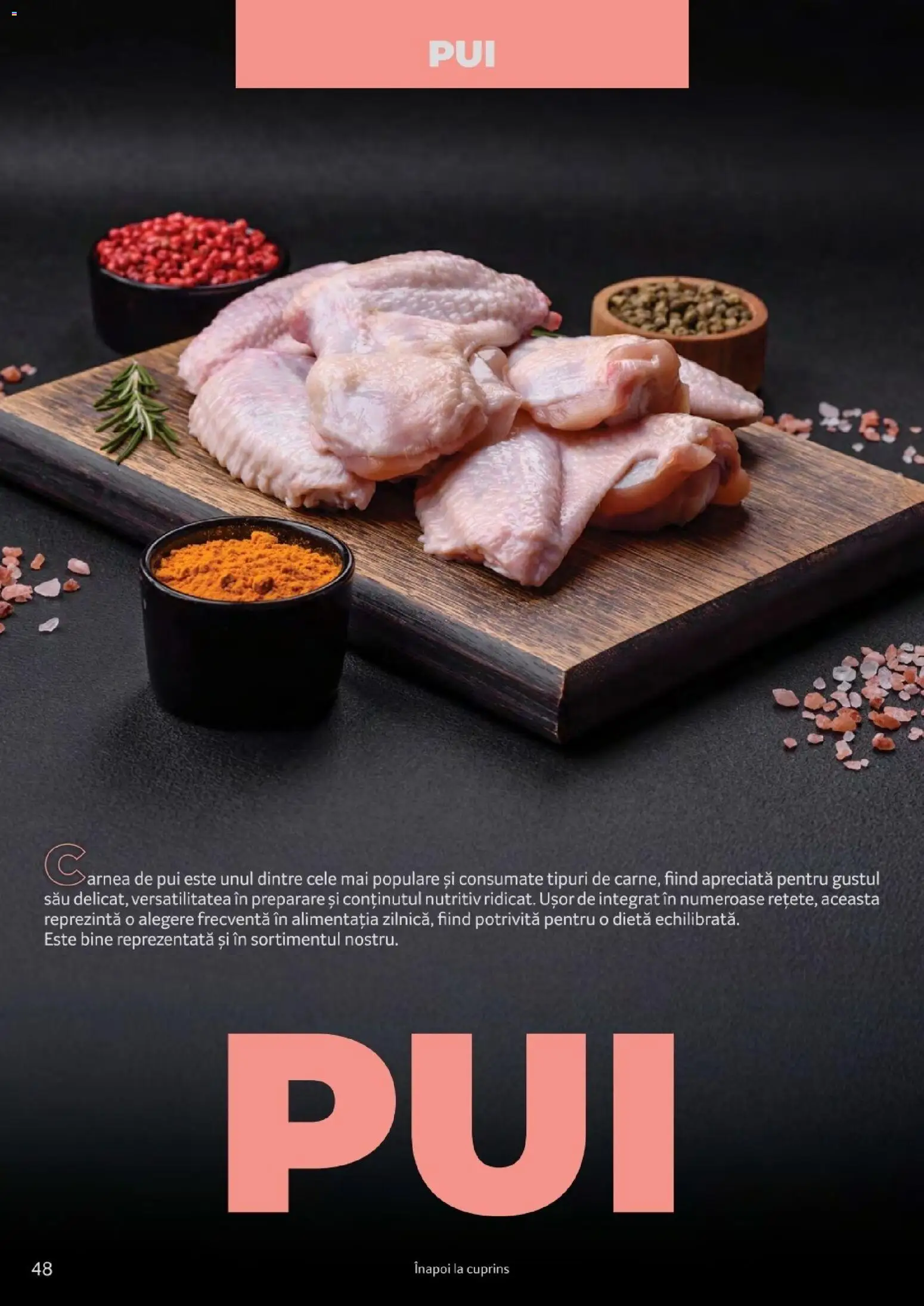 Noul catalog Selgros – valabil de la 25.03.2026 | Pagină: 48 | Produse: Pui