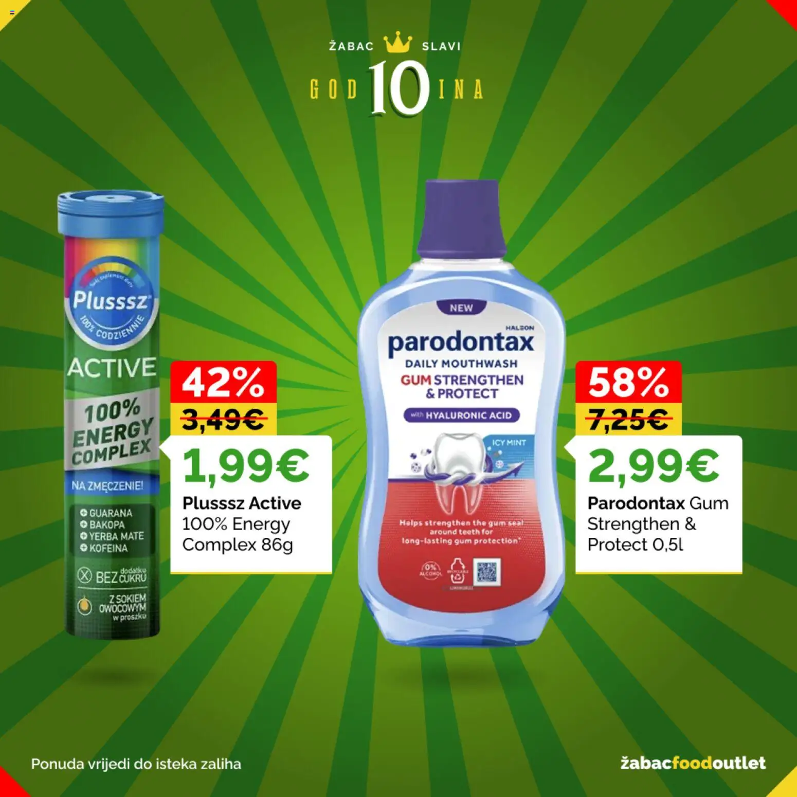 Žabac katalog | vrijedi od 26.06.2026 | Stranica: 43 | Proizvodi: Parodontax