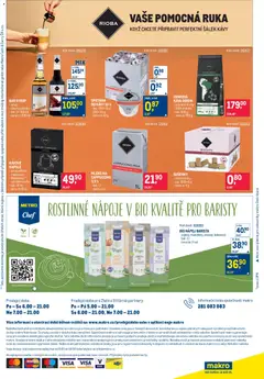 Náhled letáku Makro leták - Káva od 09.09.2026 | Strana: 22 | Produkty: Veggie, Mléko, Šálek, Sušenky