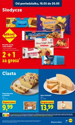 Pogląd oferty "WAFELKI, Wafelki" - ważna od 18.05.2026 | Strona: 83