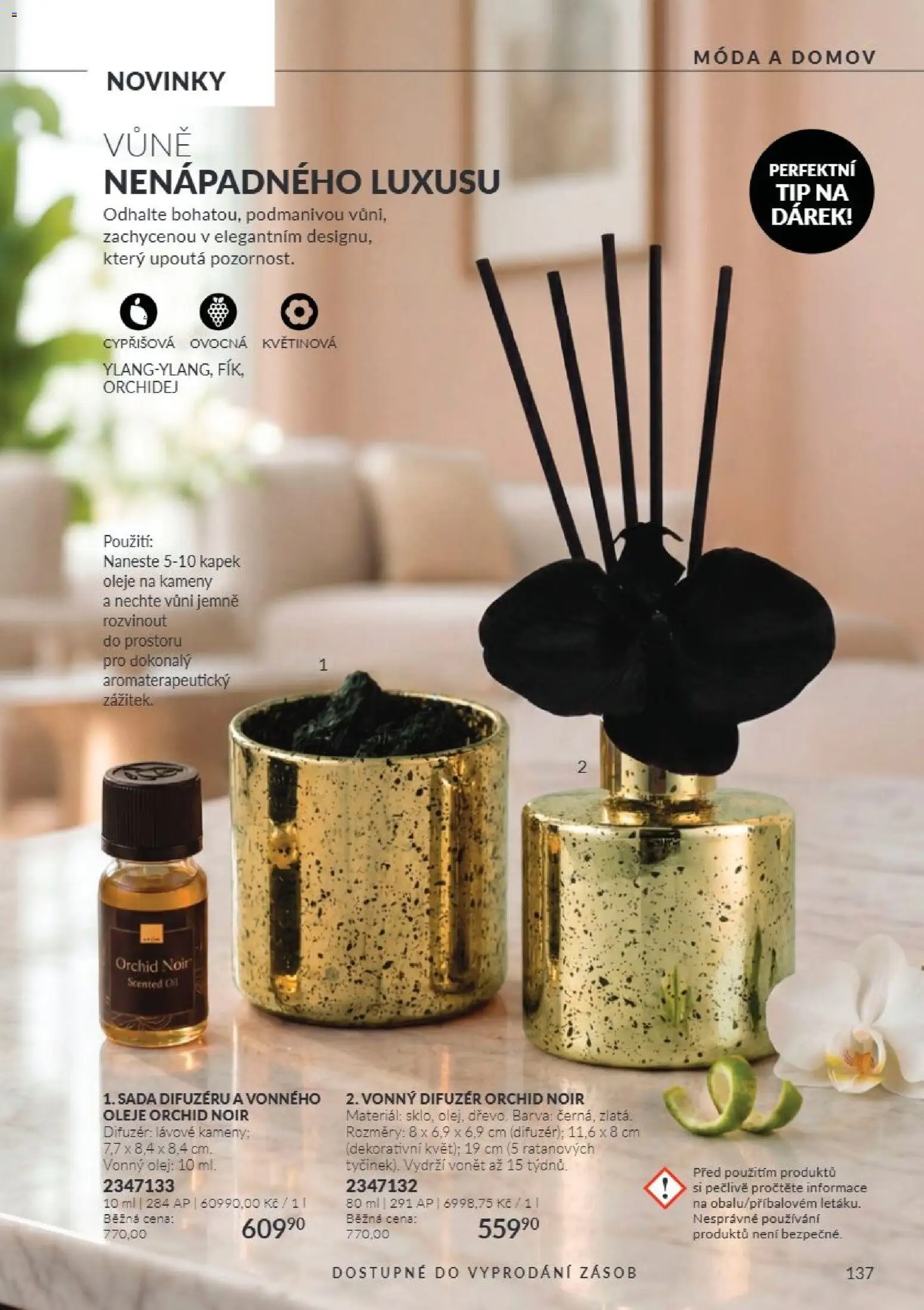 Avon Katalog 10/2026 od 01.10.2026 | Strana: 137 | Produkty: Oleje, Difuzér, Olej