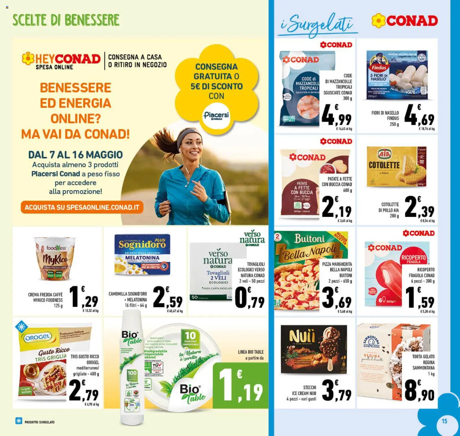Volantino Conad del 06.05.2026 | Pagina: 15 | Prodotti: Caffè, Pollo, Patate, Mazzancolle