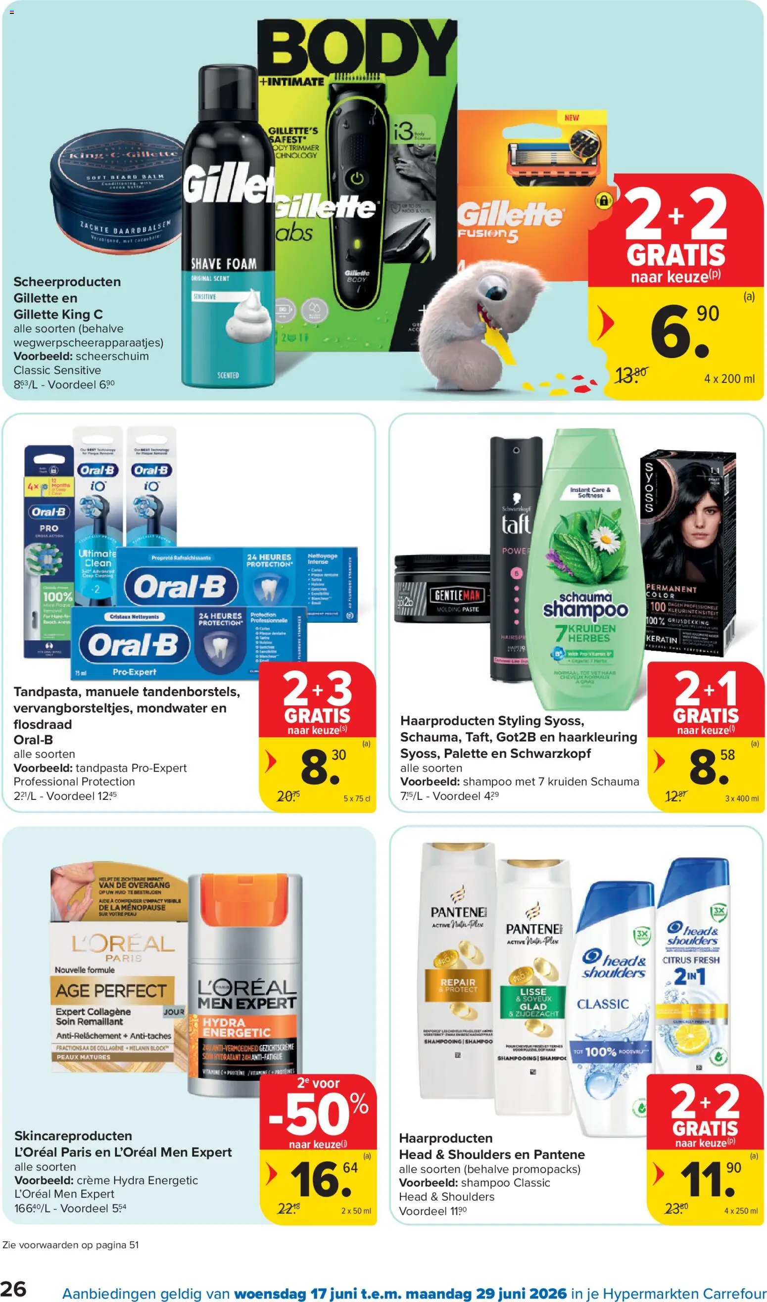 {H1} | Pagina: 26 | Producten: La, Flosdraad, Shampoo, Tandpasta