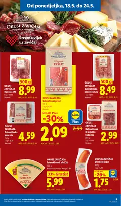 Dalmatinska panceta, Narezak - Pregled kataloga iz trgovine Lidl, vrijedi od 18.05.2026 | Stranica: 5