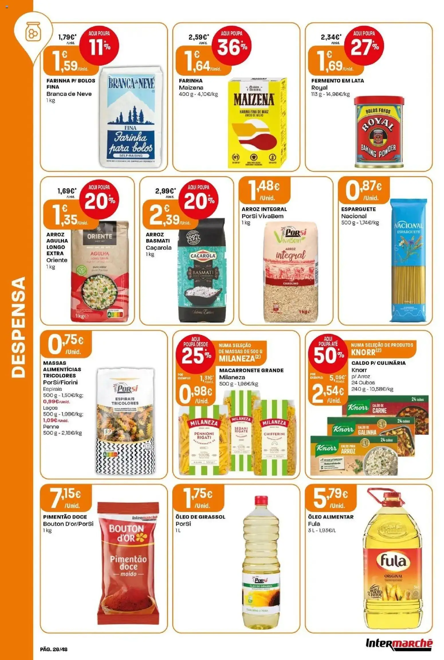 Intermarché - Isto é que são preços BAIXOS! │ válido de 25/06/2026 | Página: 26
