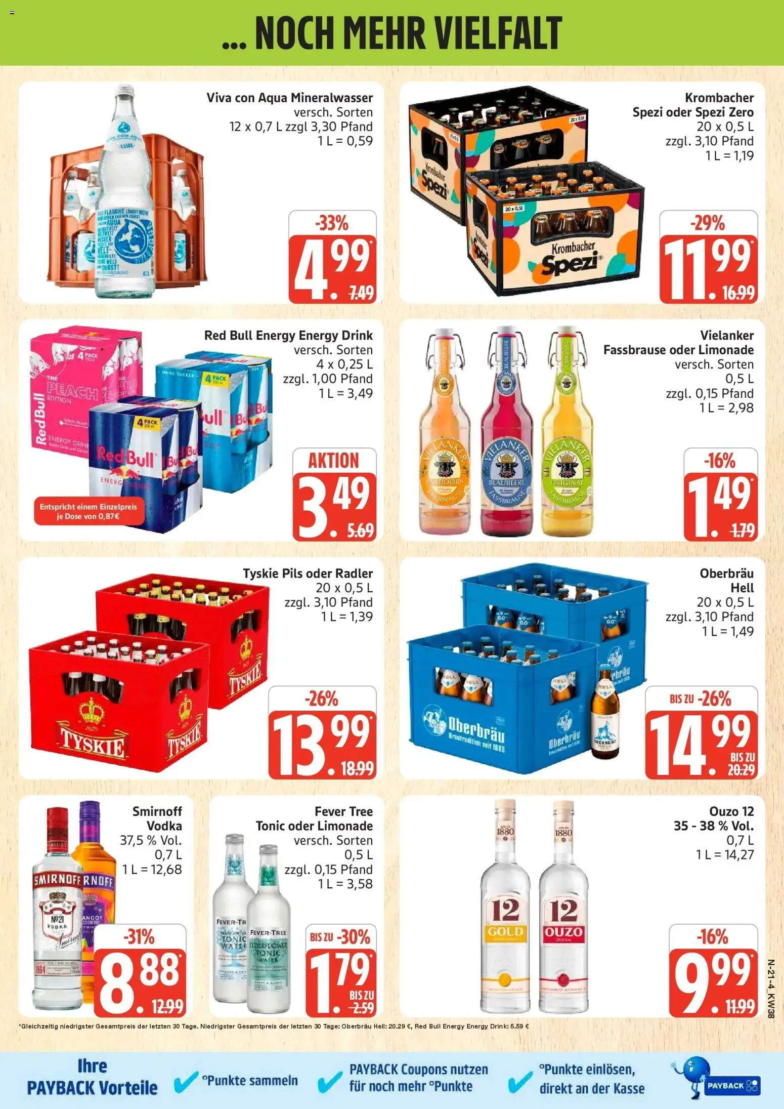 Marktkauf Prospekt Neuenkirchen (ab 14.09.2026) » Angebote online | Seite: 21 | Produkte: Tyskie, Pils, Mineralwasser, Zucker