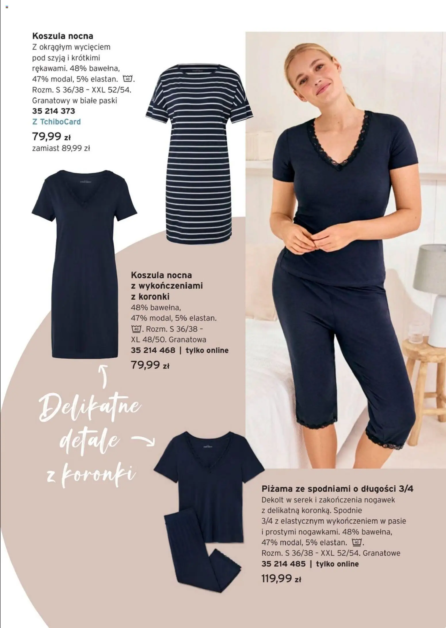 Tchibo promocje od 21.04.2026 | Strona: 12 | Produkty: Koszula, Spodnie, Piżama, Serek