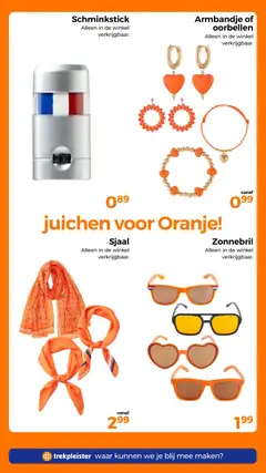 Trekpleister folder - Voorbeeld van een folder van Trekpleister, geldig van 19.05.2026 | Pagina: 61 | Producten: Armbandje, Oorbellen, Sjaal, Zonnebril