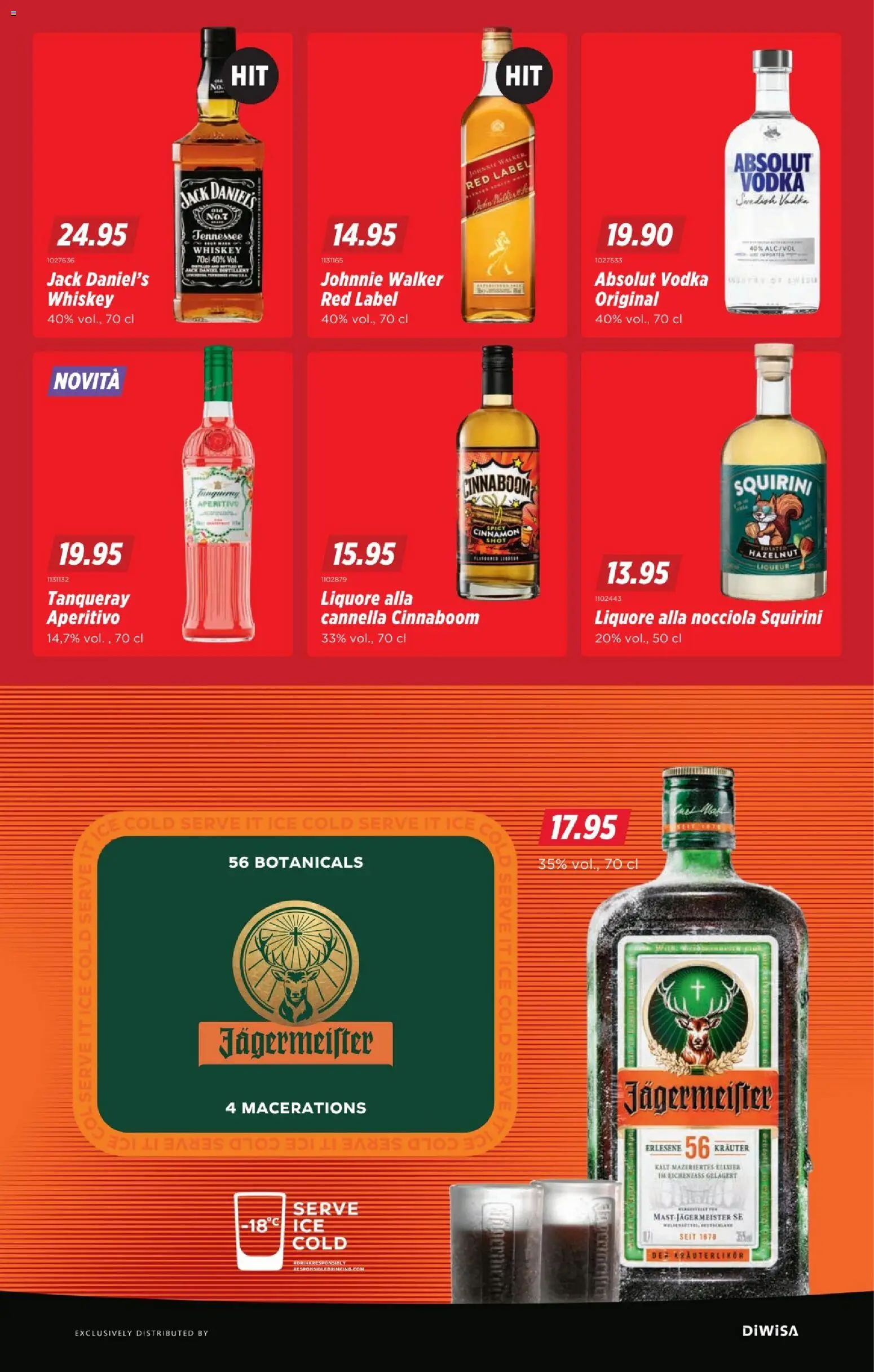 Denner aktionen IT – gültig ab 29.10.2026 | Seite: 17 | Produkte: Whiskey