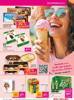 Spar Katalog - Pregled kataloga iz trgovine Spar, vrijedi od 17.06.2026 | Stranica: 3 | Proizvodi: Snickers, Sladoled, Pan, Zlatni Pan