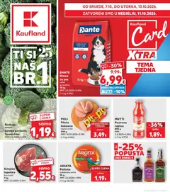 Kaufland HR akciós újság - amely érvényes a következő dátumtól: 2026.10.07. | Oldal: 9 | Termékek: Jack Daniel’s