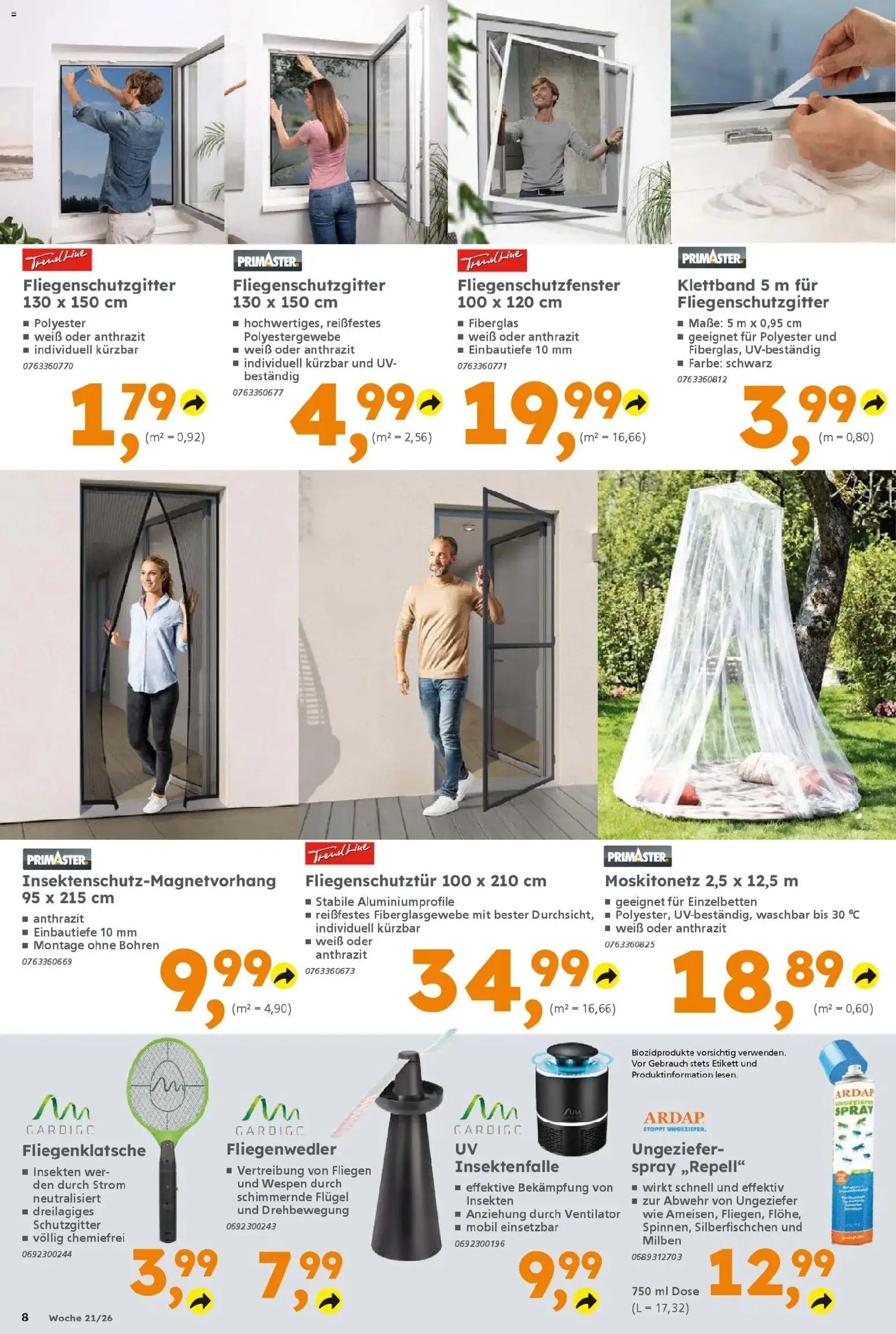 Globus Baumarkt Prospekt Königsbrunn – gültig ab 17.05.2026 | Seite: 8 | Produkte: Ventilator