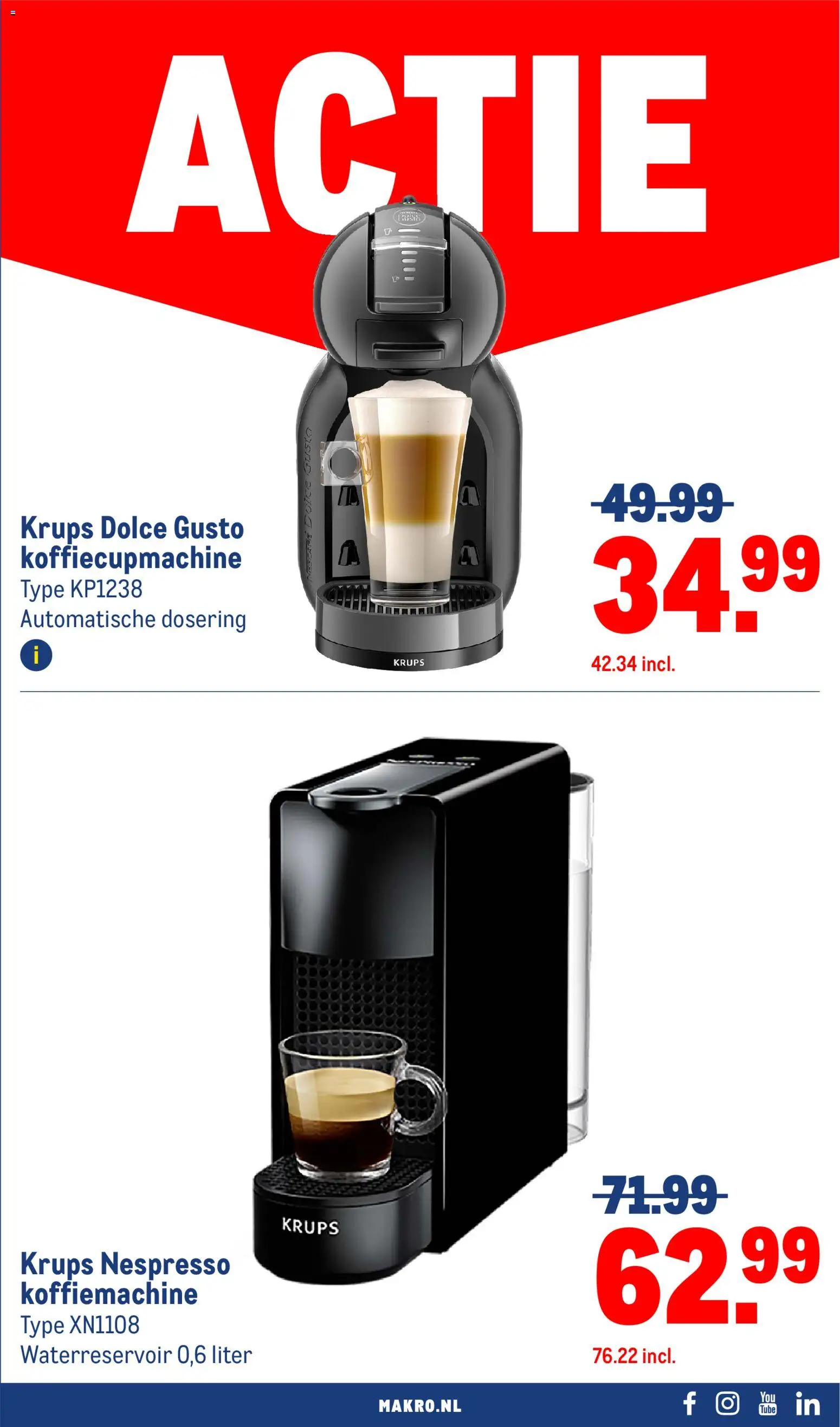 {H1} | Pagina: 27 | Producten: Koffiemachine