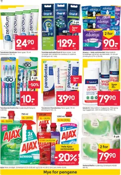 Forhåndsvisning av Rusta kundeavis gyldig fra 06/07/2026 | Side: 14 | Produkter: Tannkrem, Суміш дитяча, Tørkerull, Gâteaux secs