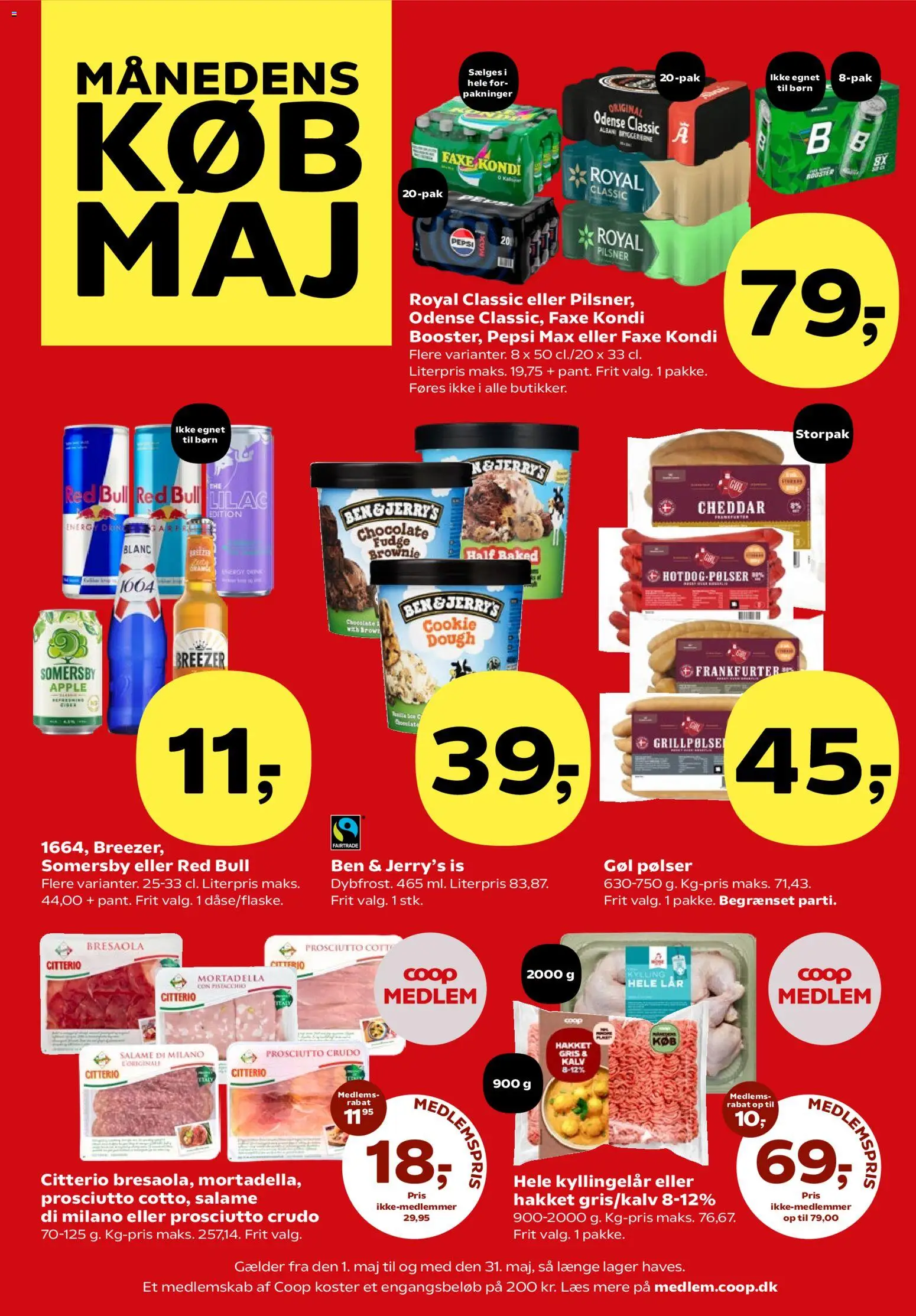 Kvickly tilbudsavis – gyldig fra 08.05.2026 | Side: 14 | Produkter: Cheddar, Faxe Kondi, Pepsi, Pepsi Max