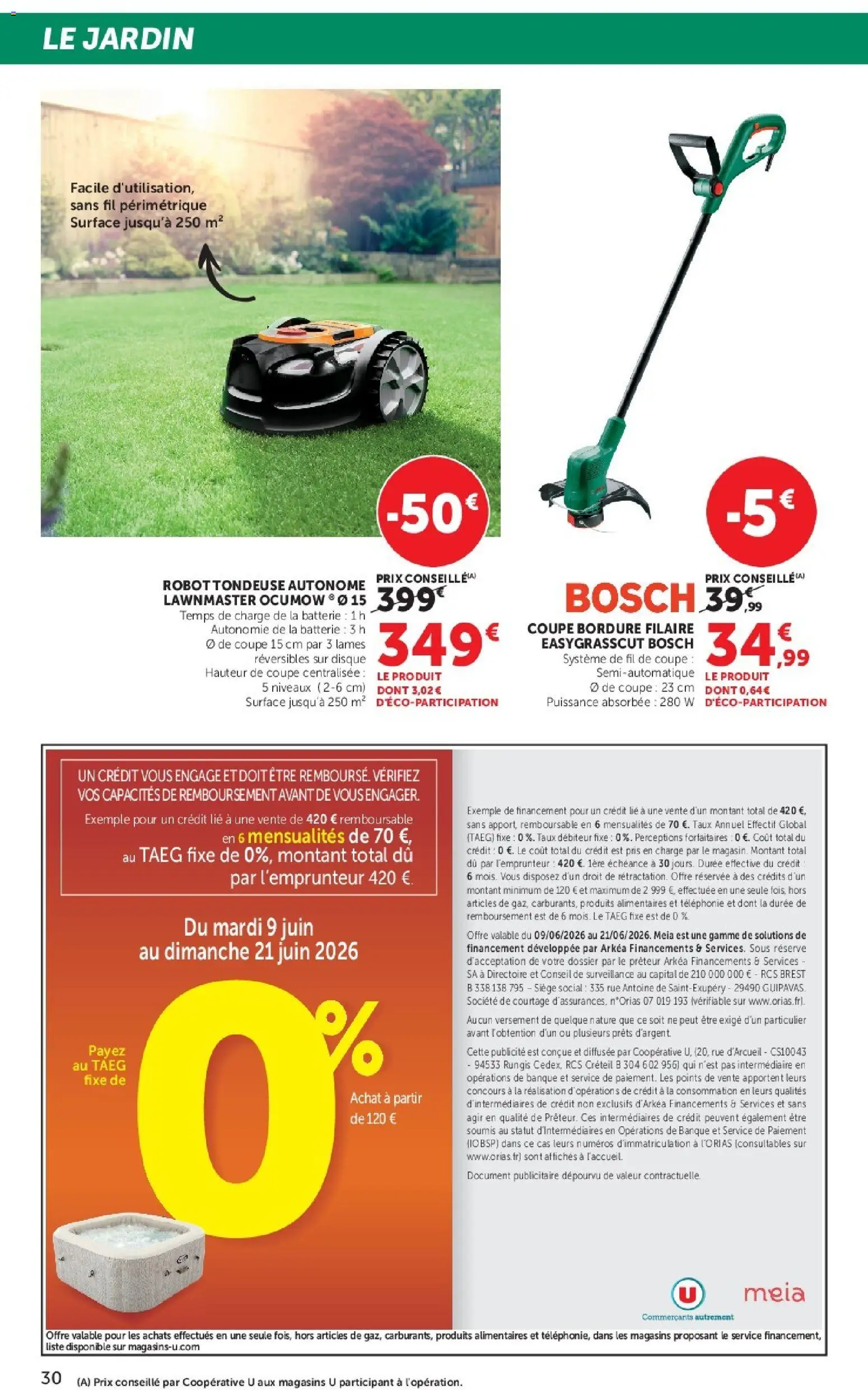{H1} | Page: 30 | Produits: Coupe bordure, Robot, Tondeuse, Batterie