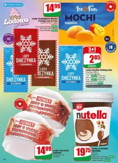 Pogląd oferty "Lody kostka Śnieżynka, 3 rodzaje, 200 ml" - ważna od 29.04.2026 | Strona: 34
