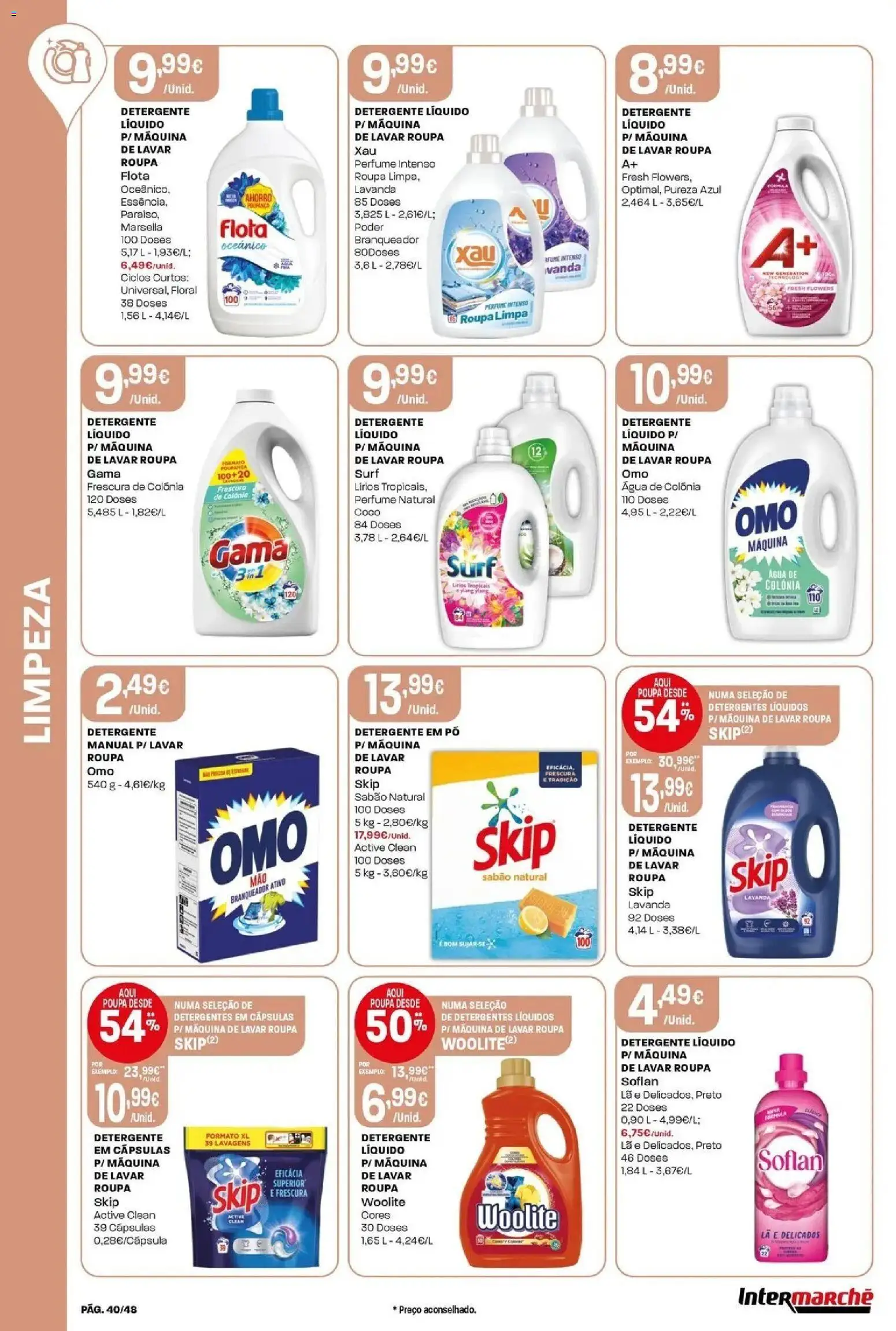 Intermarché - Isto é que são preços BAIXOS! │ válido de 25/06/2026 | Página: 40