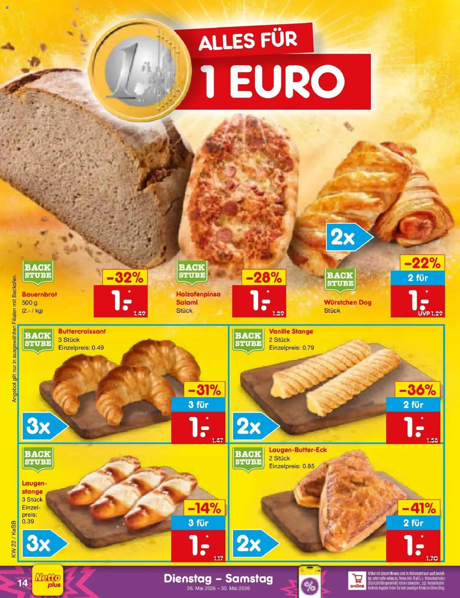 Netto Marken-Discount Prospekt Bonn – gültig ab 26.05.2026 | Seite: 18 | Produkte: Salami