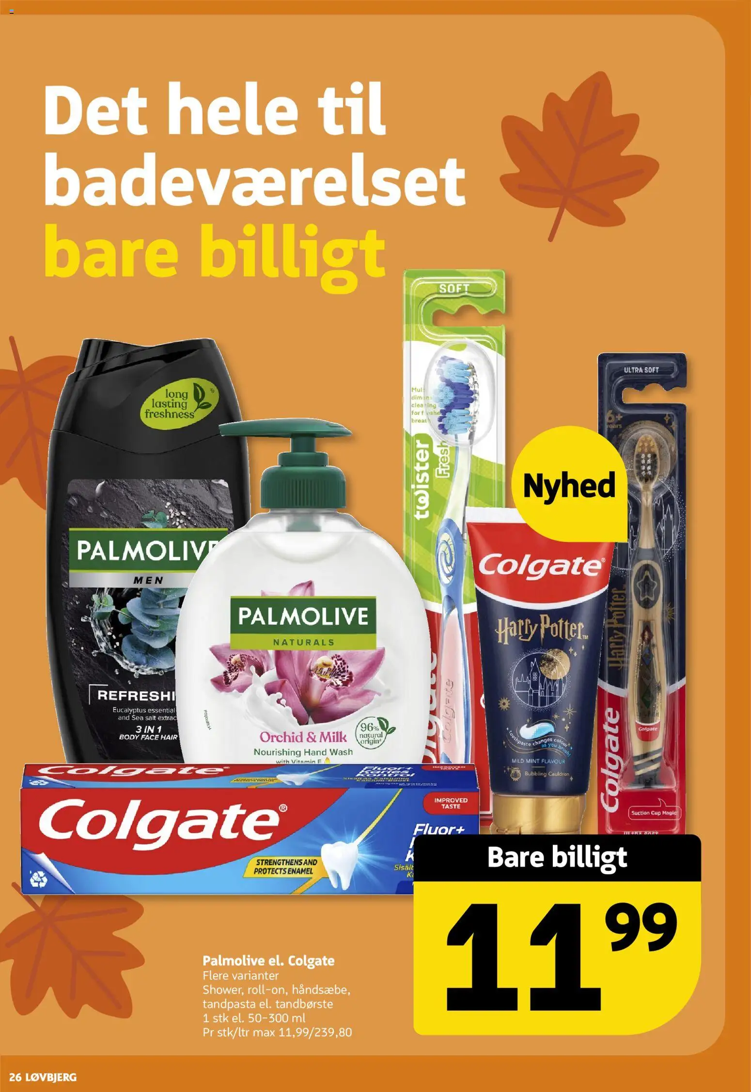 Løvbjerg tilbudsavis – gyldig fra 16/10/2026 | Side: 26 | Produkter: Tandpasta, Tandbørste, Salt