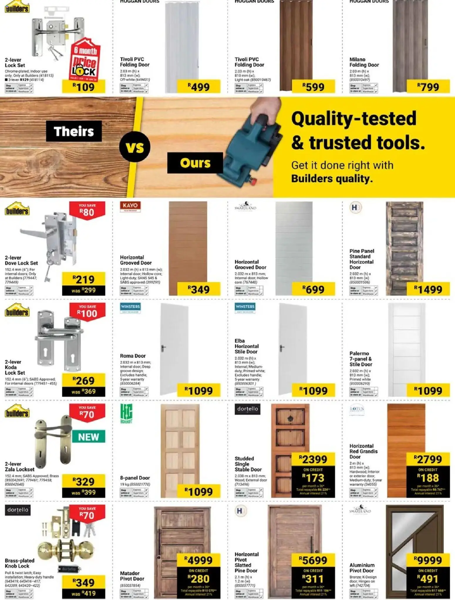 New Builders catalogue – valid from 16.06.2026 | Page: 2