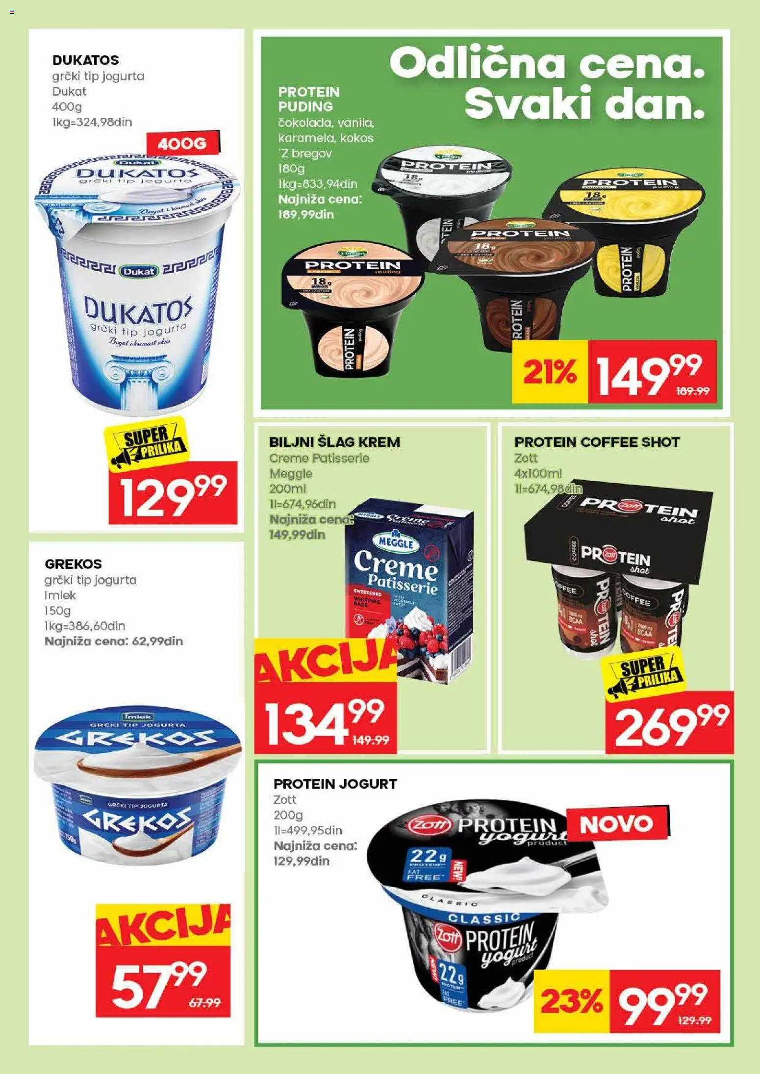 Idea katalog - važi od 31.08.2026 | Strana: 18 | Proizvode: Protein, Šlag, Šlag krem, Krem