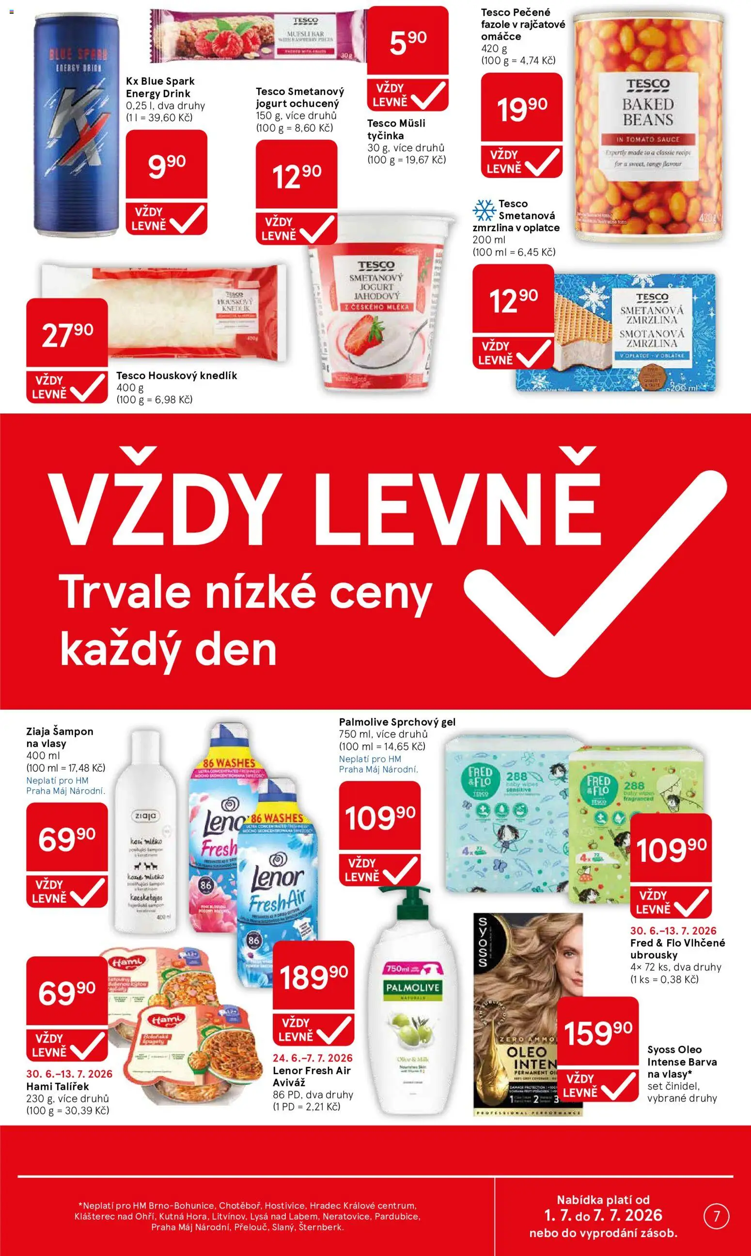 Tesco leták - Hypermarket od 01.07.2026 | Strana: 7