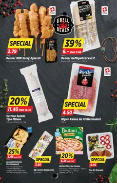 Buitoni Pizza La Classica, Prosciutto e Formaggio, 2 x 350 g / Due Formaggi, 2 x 320 g / Salame, 2 x 345 g ab 18.06.2026 gültig | Seite: 7 | Produkte: Salami, Pizza, Grill