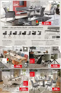Porta! Prospekt Bis zu 35% auf Möbel und Teppiche ab 04.10.2026 gültig | Seite: 12 | Produkte: Stuhl