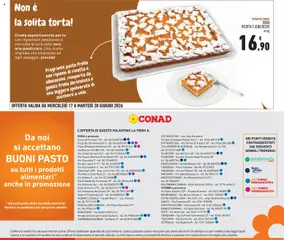 Anteprima del volantino TORTA RICOTTA E ALBICOCCHE, Torta ricotta e albicocche al kg valido a partire dal 17/06/2026 | Pagina: 23