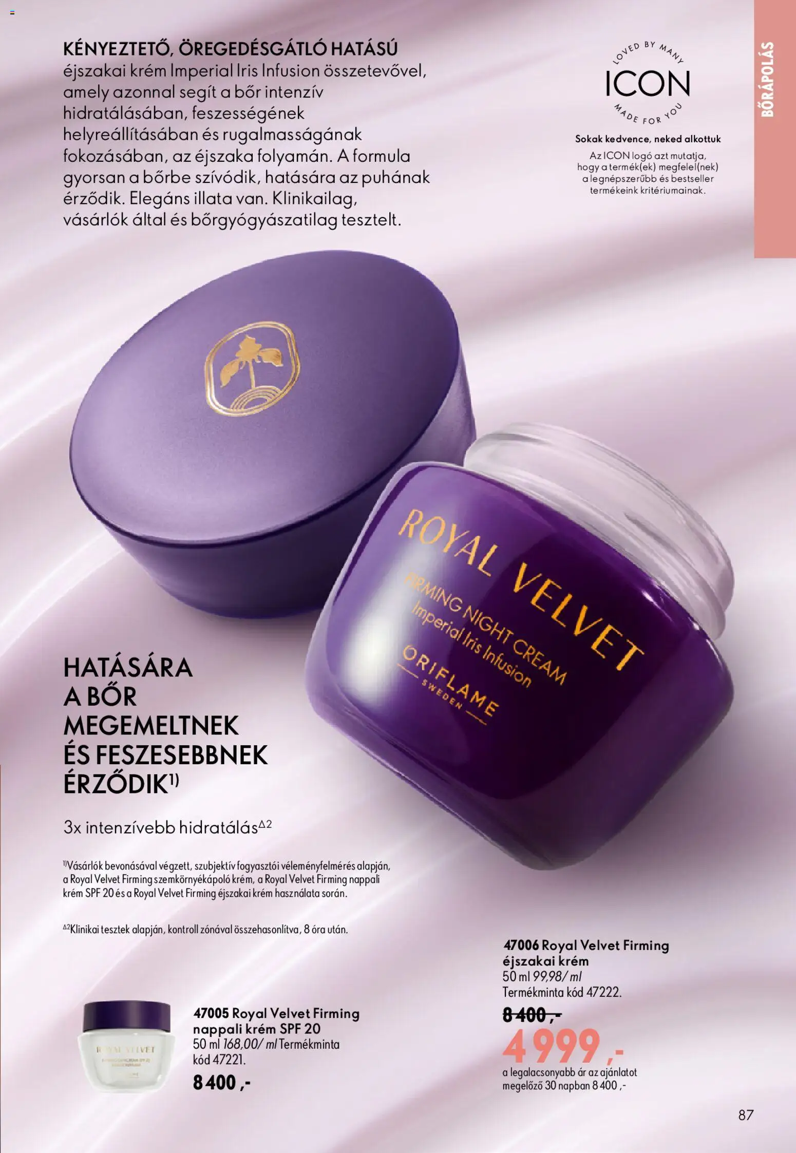 Oriflame akciós ujság - amely érvényes a következő dátumtól: 2026.08.19. | Oldal: 87 | Termékek: Szemkörnyékápoló, Bor, Óra