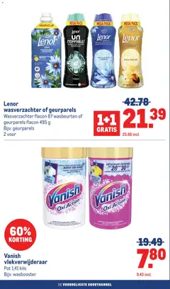 Makro folder - Voorbeeld van een folder van Makro, geldig van 06.05.2026 | Pagina: 64 | Producten: Wasverzachter, Olie, Parfum, Was