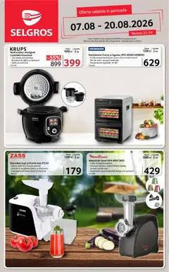 Ofertele Selgros valabile de la 07.08.2026